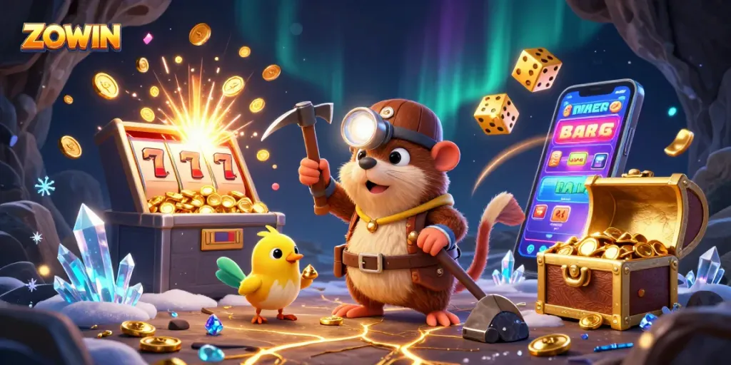 ZOWIN introduces thrilling slot adventures in an ultra-detailed gaming treasure scene