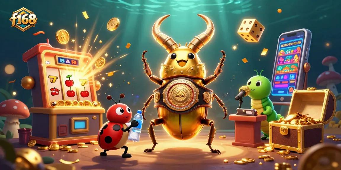 Join the excitement of f168 gaming with vibrant characters and thrilling casino elements in action.