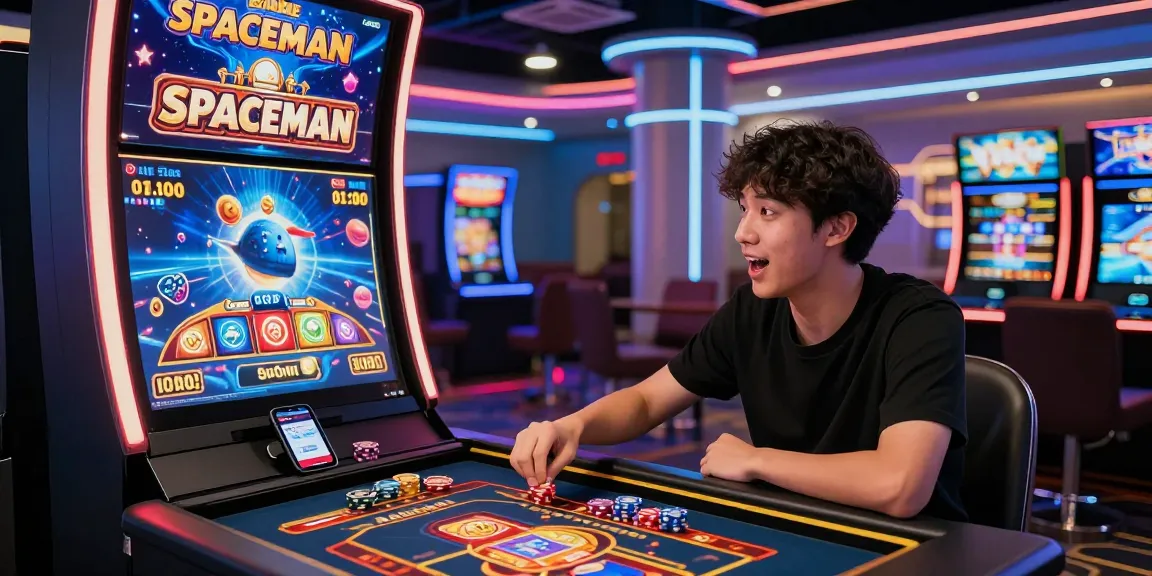 Pemain slot spaceman yang terlibat dalam permainan dengan grafik cerah dan animasi menarik di kasino online KANGTOTO.
