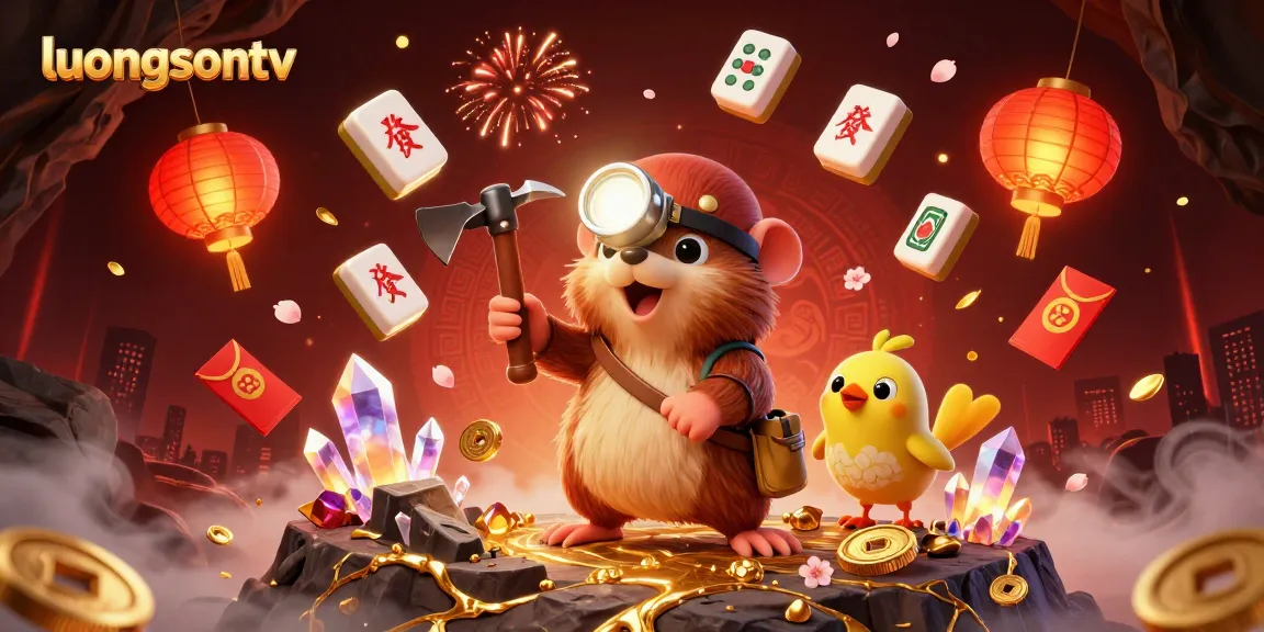 Experience the excitement of betting with luongsontv as the lucky treasures and vibrant gaming elements come to life.