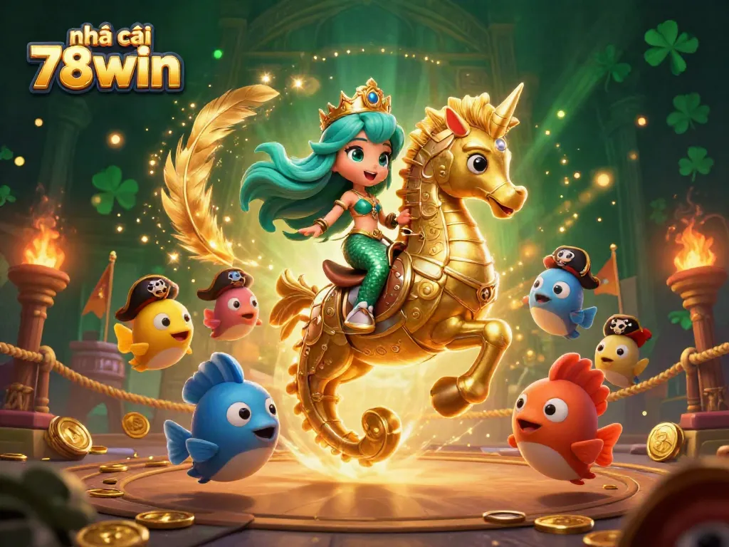 Experience excitement at nhà cái 78win with immersive mermaid-themed betting adventures.