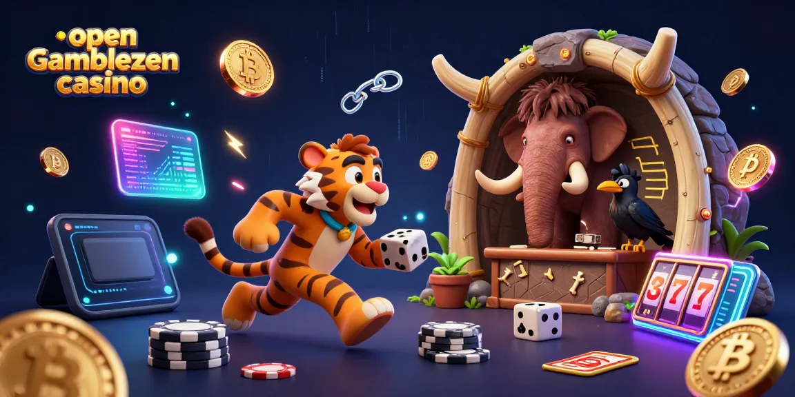 Engage with exciting games at open Gamblezen casino featuring vibrant designs and characters.